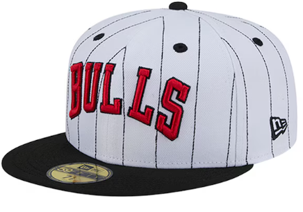 Chicago Bulls Pinstripe New Era 59FIFTY Fitted Hat