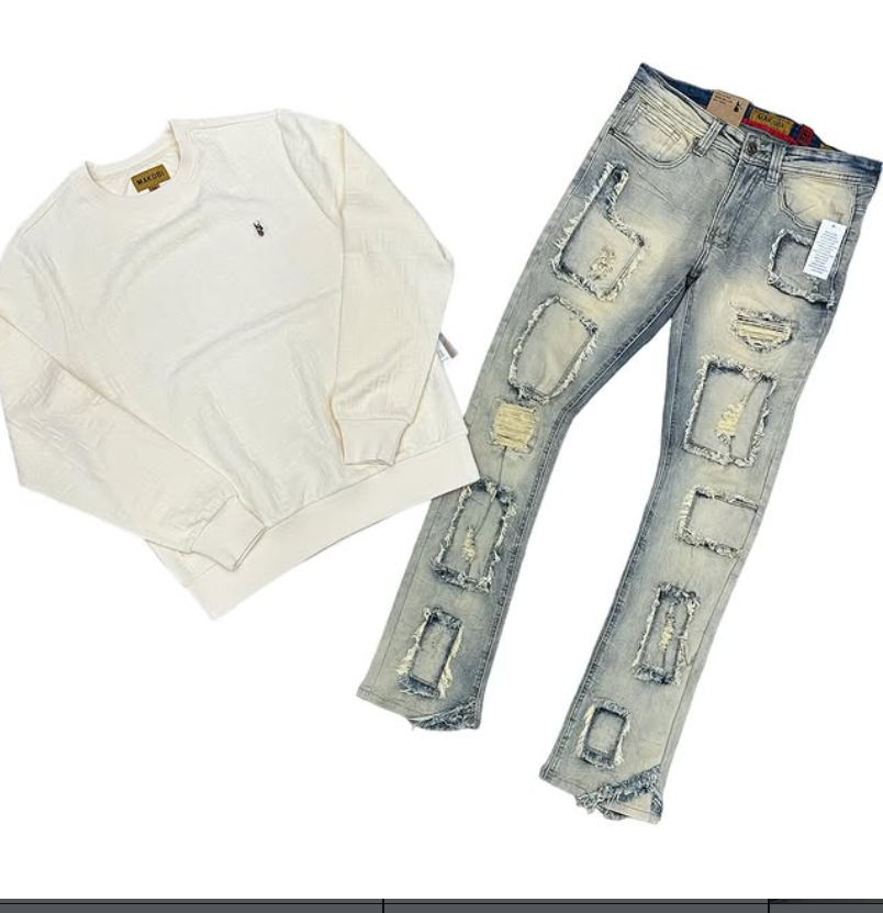 Makobi Cream Patch Fit