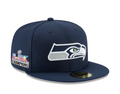 New Era 59FIFTY - Seattle Seahawks Navy Super Bowl LIX Champions