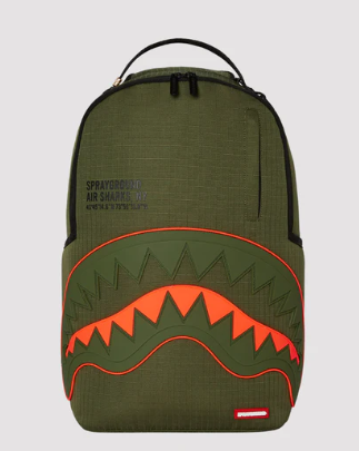 Sprayground Olive Shark Backpack