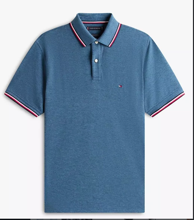 Tommy Hilfiger Polo - Steel Blue