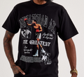 Muhammad Ali The Greatest Fight Like A Legend Tee - Black