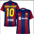 Nike Ronaldinho #10 FC Barcelona Home Jersey