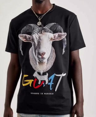 GOAT Streets Is Watching Graphic Tee (Black)