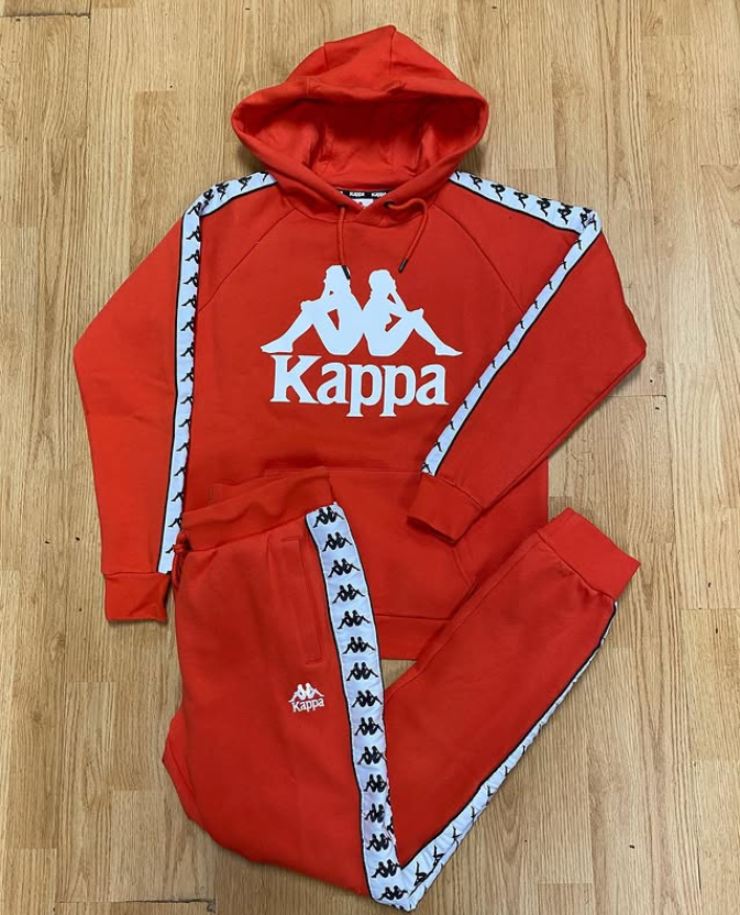 Kappa Hoodie Suit - Red