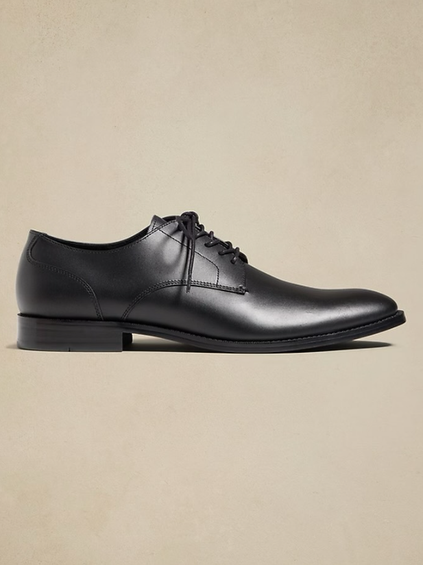Black Derby Dress Shoes