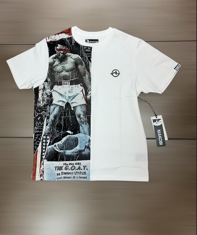 Makobi G.O.A.T. Graphic Tee - White
