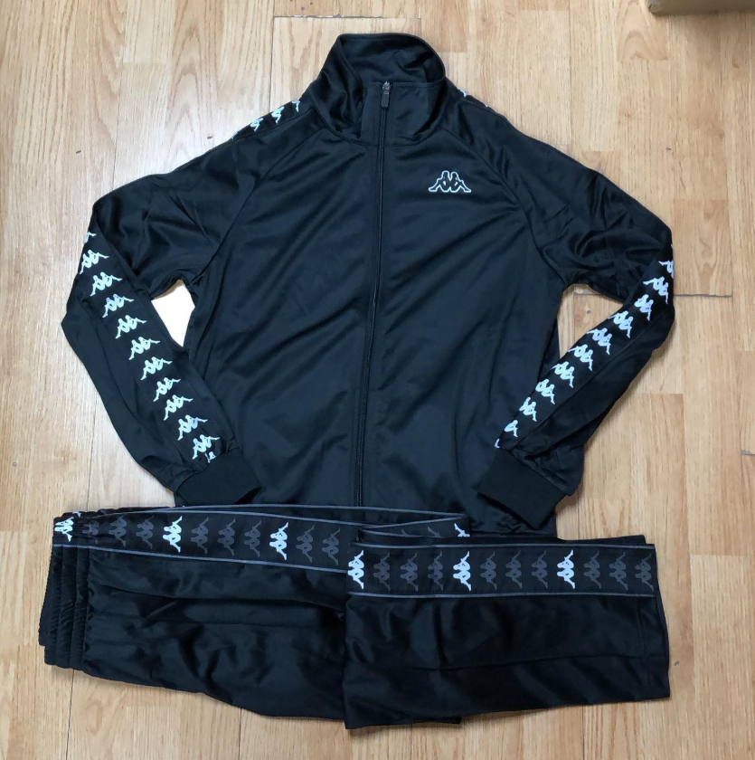 Kappa Black Banda Track Suit