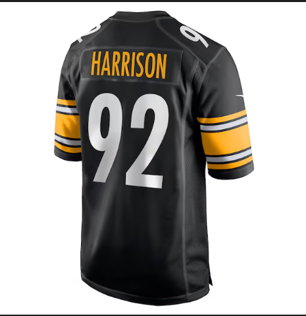 James Harrison #92 Pittsburgh Steelers NFL Jersey