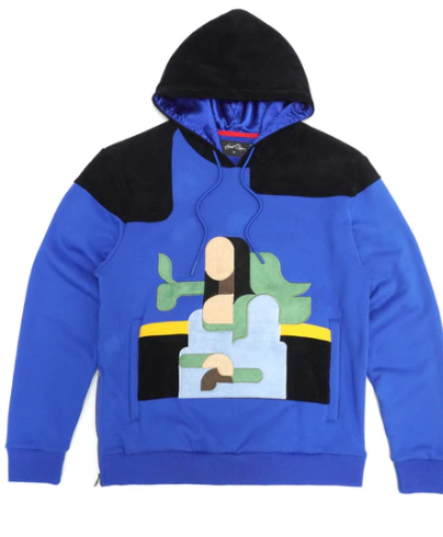 Mona Lisa Hoodie - Blue