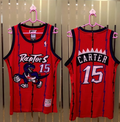 Mitchell & Ness Vince Carter #15 Toronto Raptors Swingman Jersey - Red