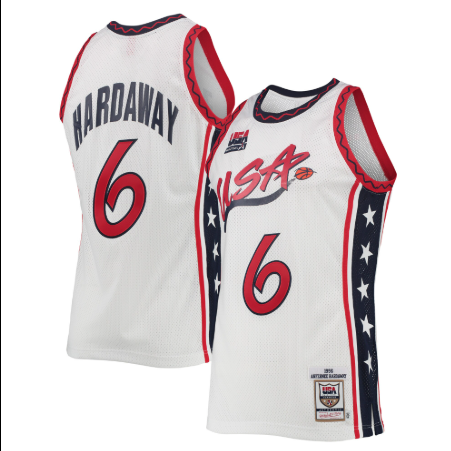 Penny Hardaway #6 USA Dream Team Jersey