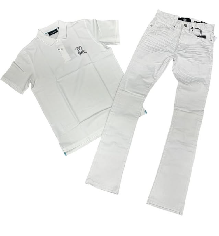 All White Psycho Fit