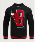Pro Standard Mens Crewneck - Chicago Bulls Black