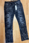 Rock Revival Dark Wash Distressed Jeans