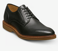 Pebble Grain Leather Derby - Black