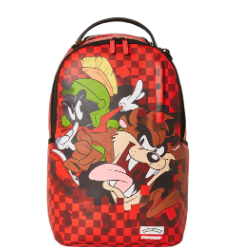 Sprayground x Looney Tunes Squad Checkered Backpack