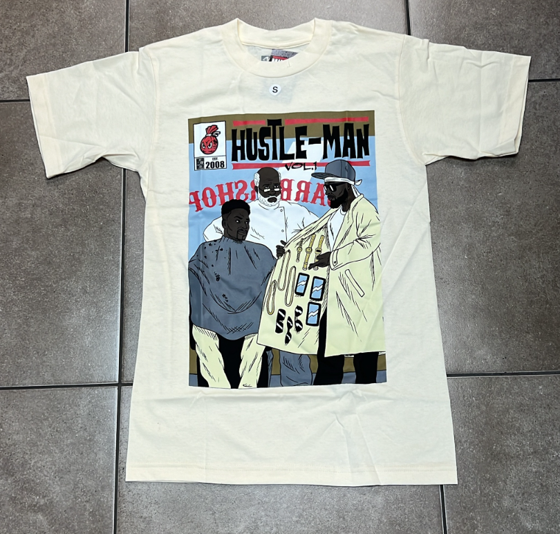 Hustle-Man Barbershop Vol.1 Graphic Tee