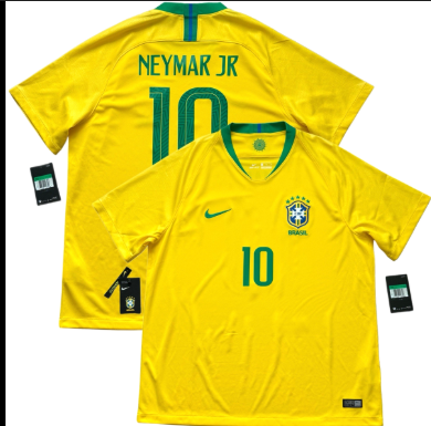 Neymar Jr #10 - Brazil National Team Jersey