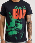 2Pac Keep Ya Head Up Graphic Tee - Black
