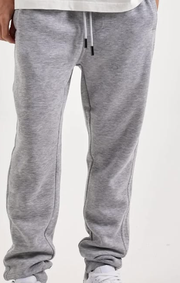 Premium Marled Fleece Joggers – Heather Grey