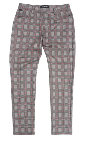 Smokescreen Plaid Pants