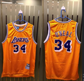 Shaq O'Neal #34 LA Lakers Hardwood Classic Jersey