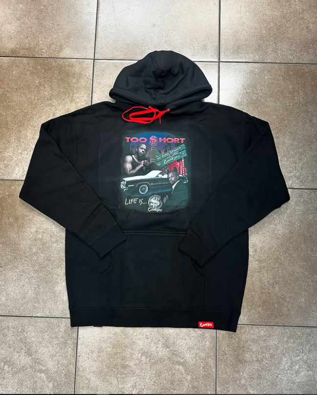 Cookies x Too $hort Life Is... Pullover Hoodie - Black