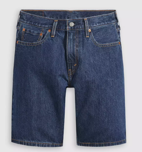 Levi's 501 Medium Blue Denim Shorts