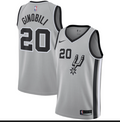 Manu Ginobili #20 - San Antonio Spurs Jersey